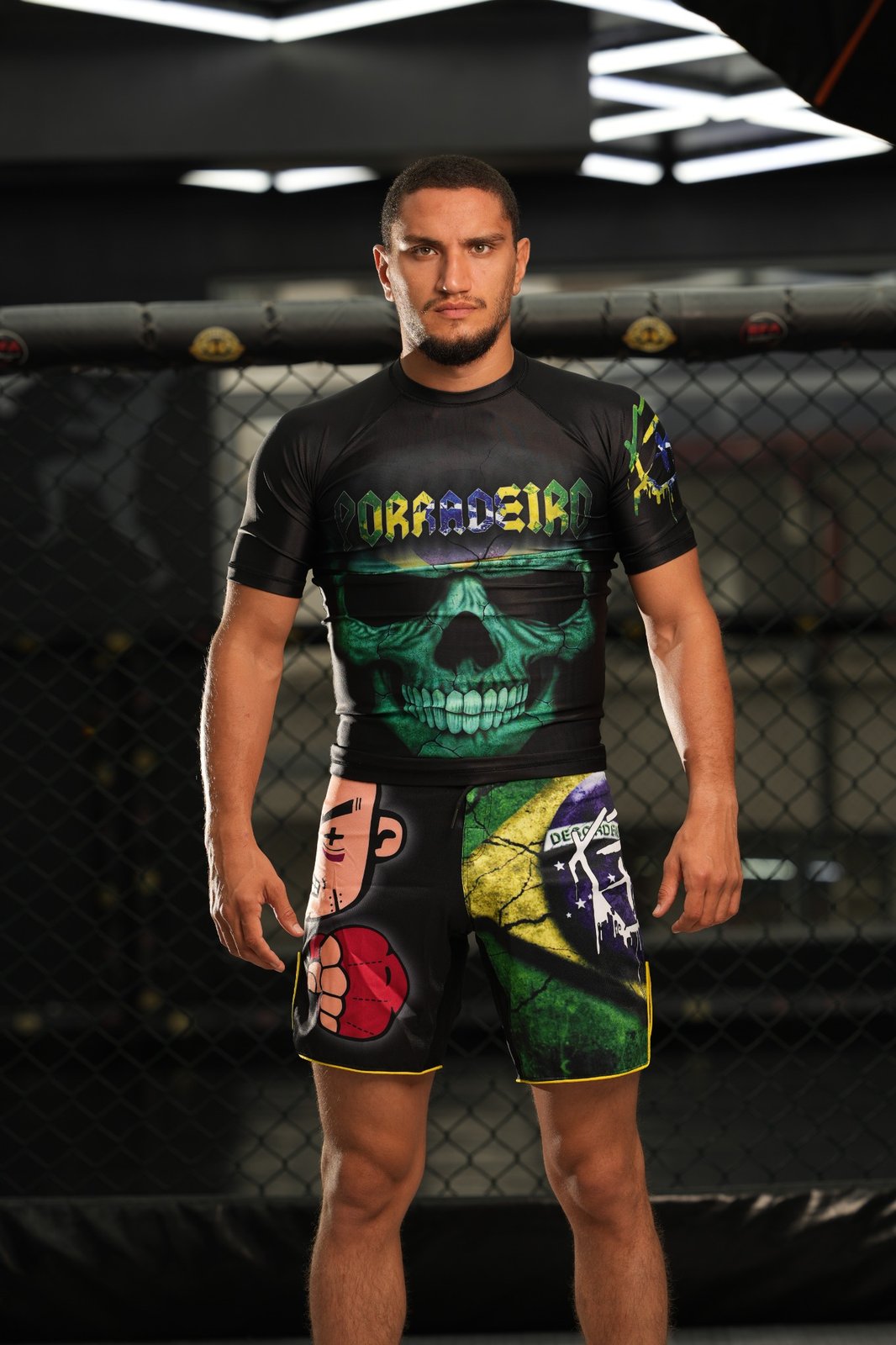 Rashguard Brazil Skull Edition