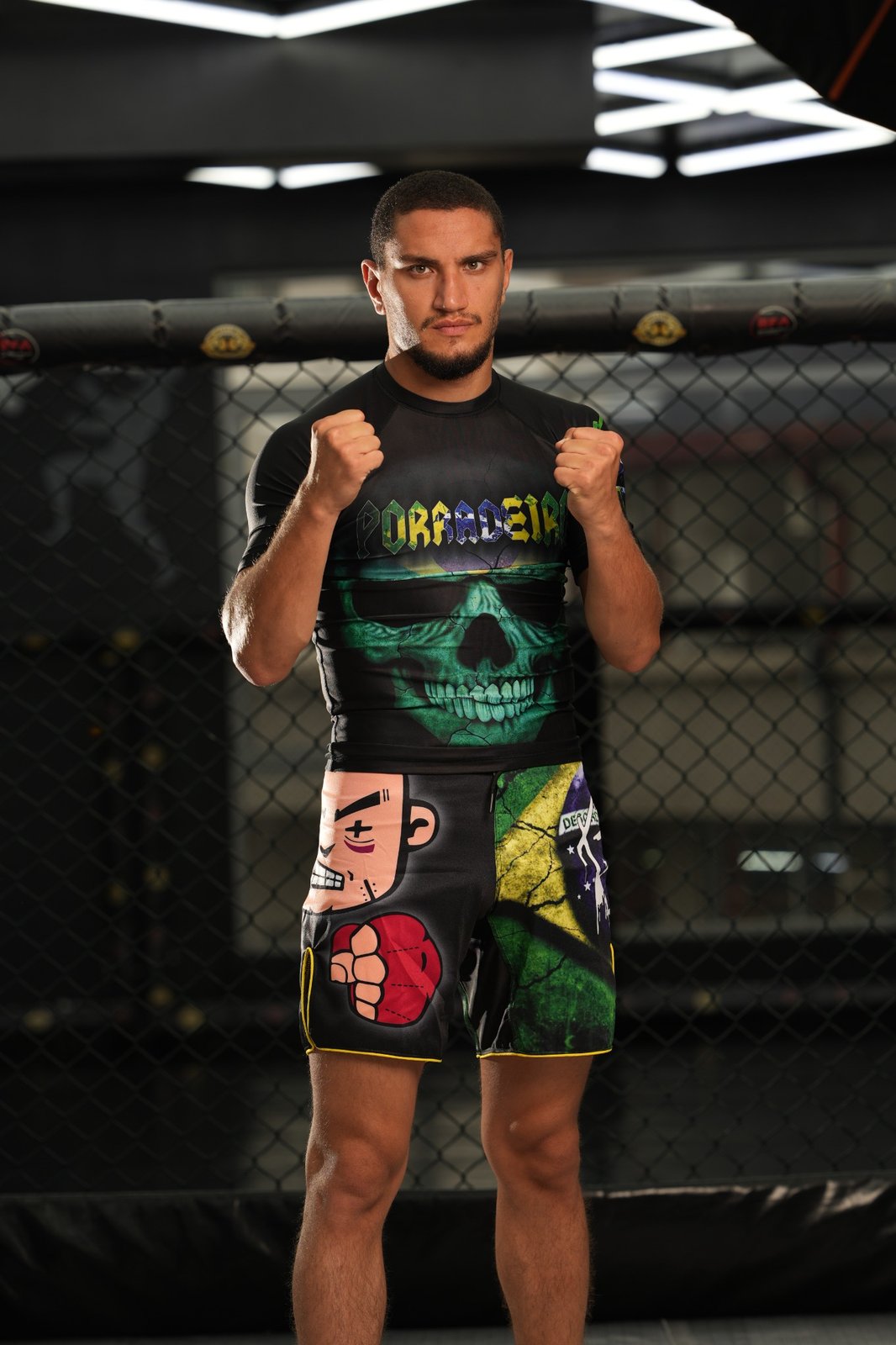 Rashguard Brazil Skull Edition