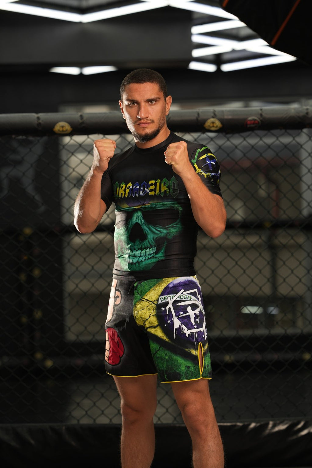 Rashguard Brazil Skull Edition